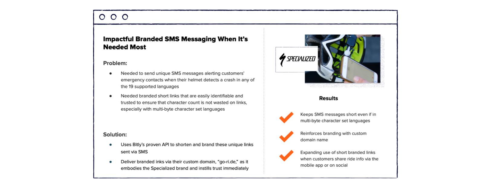 Use case spotlight: Impactful Branded SMS Message When It's Needed Most