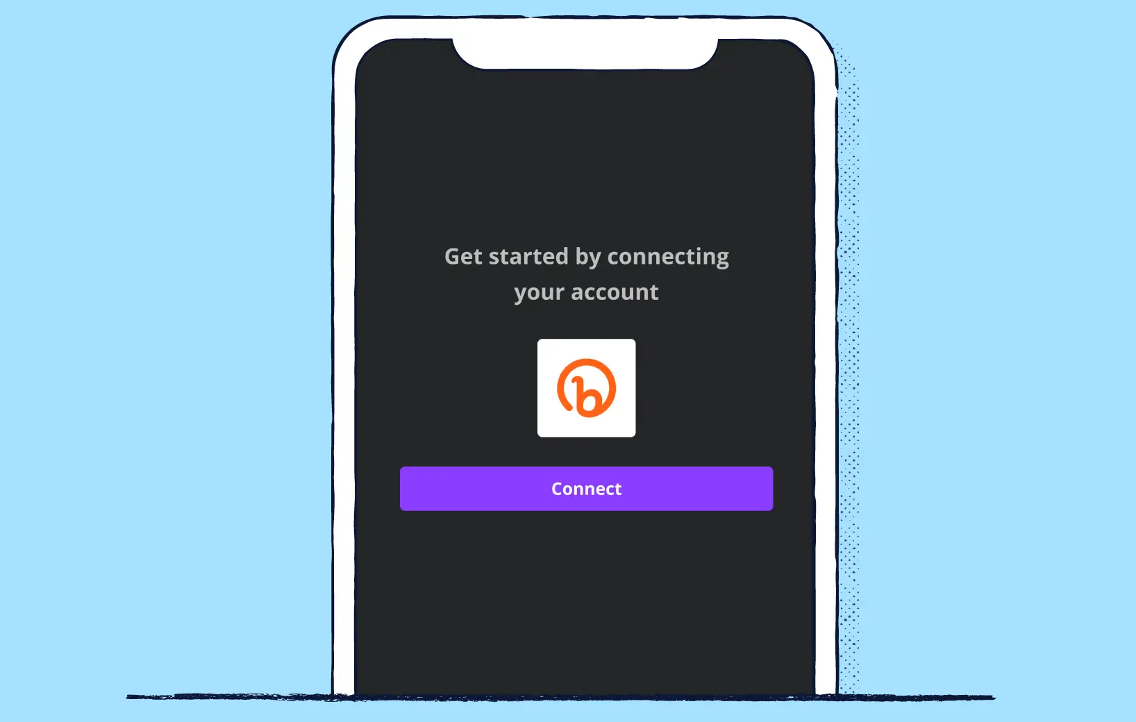 The Bitly and Canva connection screen on a mobile phone.