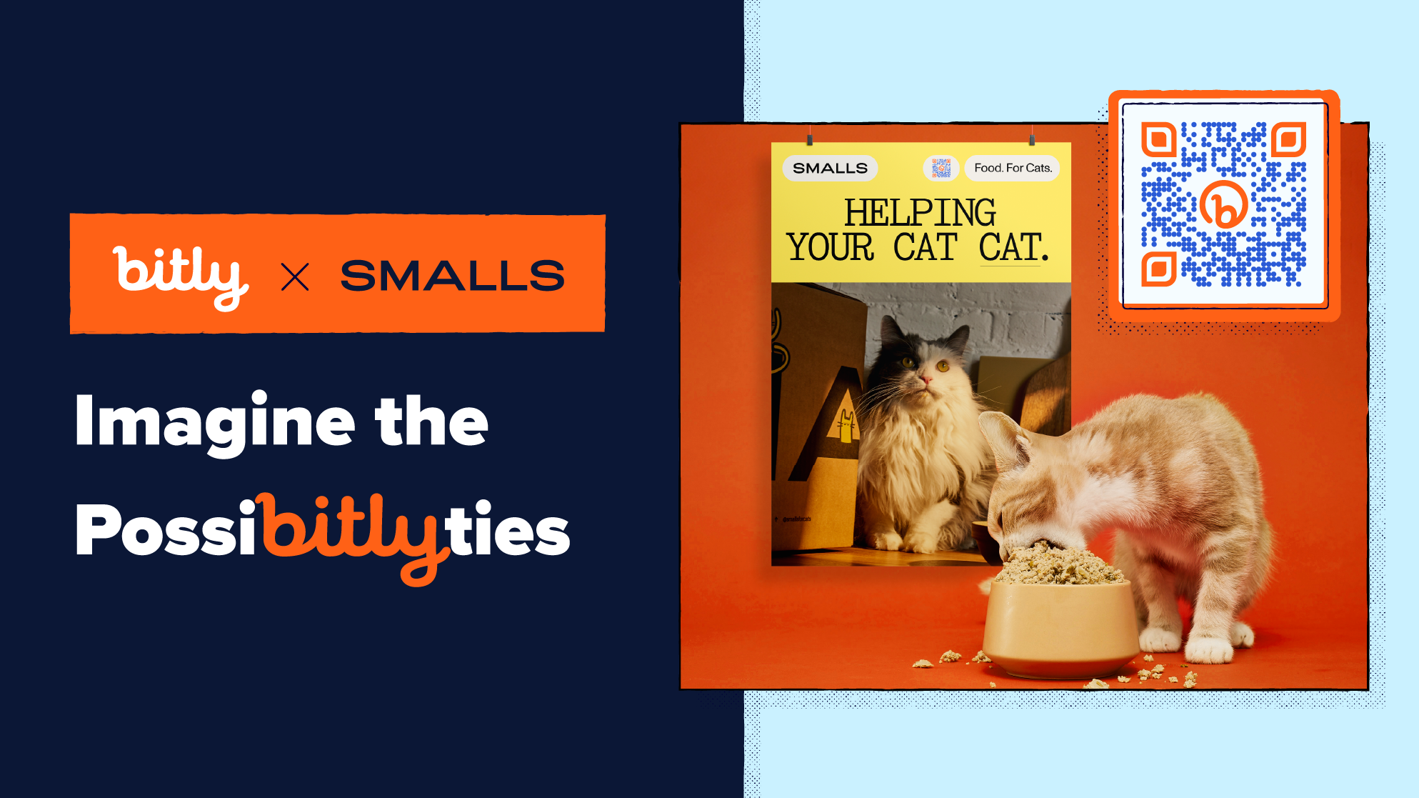 How Smalls Uses Bitly QR Codes and Short Links to Connect with Cat Care Enthusiasts